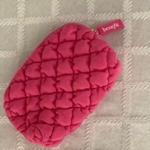 NWT Benefit Puff Puff Cosmetics Bag